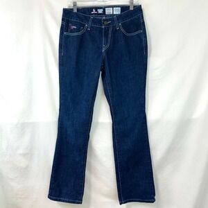 LAPCO FR Modern Fit Jeans Dark Wash Denim Womens 6ST Fire Resistant Work Utility